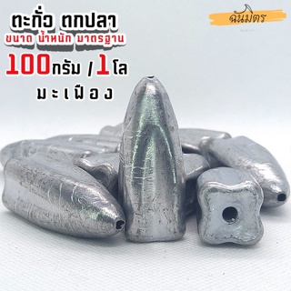 ตะกั่วมะเฟือง ตะกั่วตกปลา 100g 1 โล ราคาถูก น้ำหนัก ขนาด มาตรฐาน ตะกั่วฟิวตกปลา ตะกั่วเท็กซัส ตะกั่วตกเบ็ด ยกโล