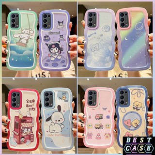 เคสโทรศัพท์มือถือแบบนิ่ม Tpu ใส ลายการ์ตูนน่ารัก สําหรับ OPPO Reno 5 5g Reno 4 Reno 5 Reno 6 Reno 6z Reno 7z Reno 8z