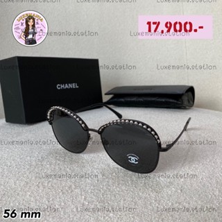 👜: New!! Chanel Sunglasses 56 mm.‼️ก่อนกดสั่งรบกวนทักมาเช็คสต๊อคก่อนนะคะ‼️