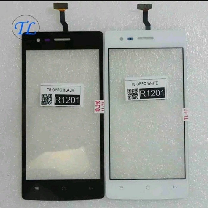 Layar หน้าจอสัมผัส OPPO R1201 NEO 5 ของแท้