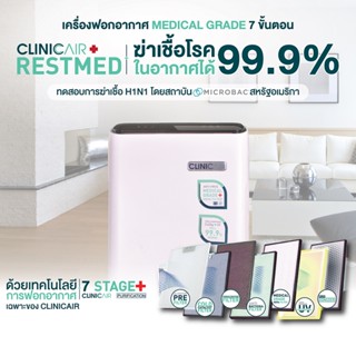 เครื่องฟอกอากาศเมดิคอลเกรดรุ่น Clinicair Restmed 60 ตรม.(ส่งด่วนฟรี)