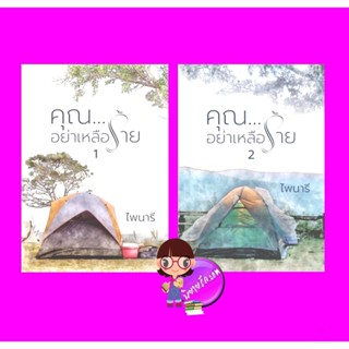 คุณอย่าเหลือร้าย เล่ม 1-2 (จบ) ไพนารี ทำมือ