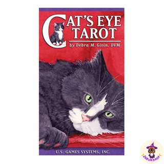 ไพ่ยิปซี ไพ่ทาโรต์ (พร้อมส่ง🇹🇭) Cats eye tarot น้องแมวน่ารักขนาด7*12cm [แถมไฟล์คู่มือภาษาไทย🧸✨️]