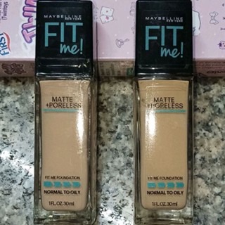 Maybelline Fit Me foundation 30 ml รองพื้น 120 128