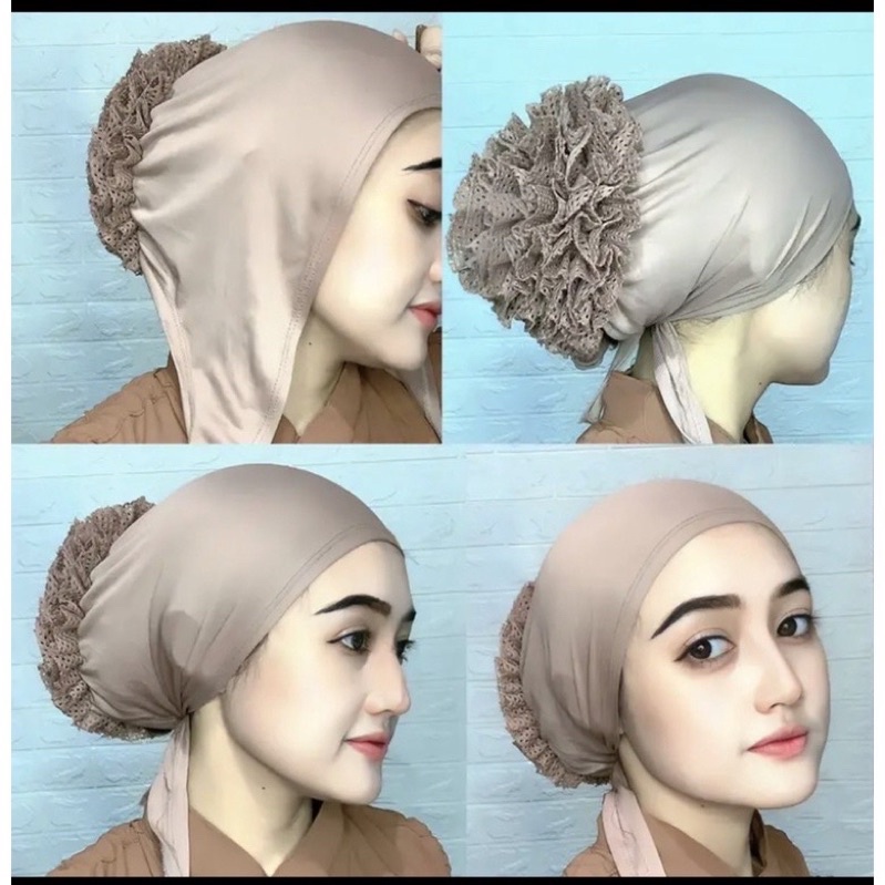 [PREMIUM] Inner Ciput Turky Iner Ciput Daleman Veil / อุปกรณ์เสริมฮิญาบสําหรับผู้ใหญ่