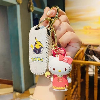 พวงกุญแจ จี้การ์ตูน Hello Kitty น่ารัก สําหรับตกแต่งไดอารี่ กระเป๋านักเรียน