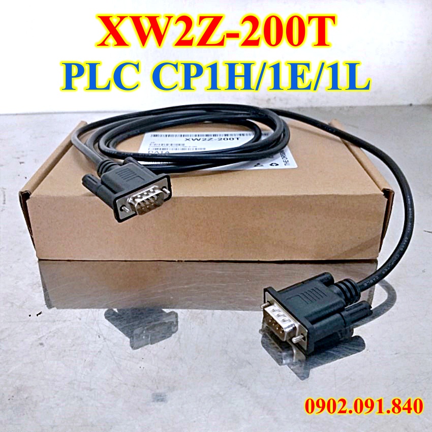 XW2Z-200T HMI สายเชื่อมต่อหน้าจอ Omron NT NS NB ถึง PLC CP1E-N CP1L CP1H CQM1 CQM1H CJ1M CS1G C200HE