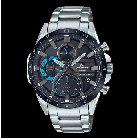 นาฬิกา Casio Edifice รุ่น EQS-940DB-1B นาฬิกาผู้ชายโครโนกราฟ พลังงานแสงอาทิตย์ -ของแท้ 100% ประกันศูนย์ CMG 1 ปี