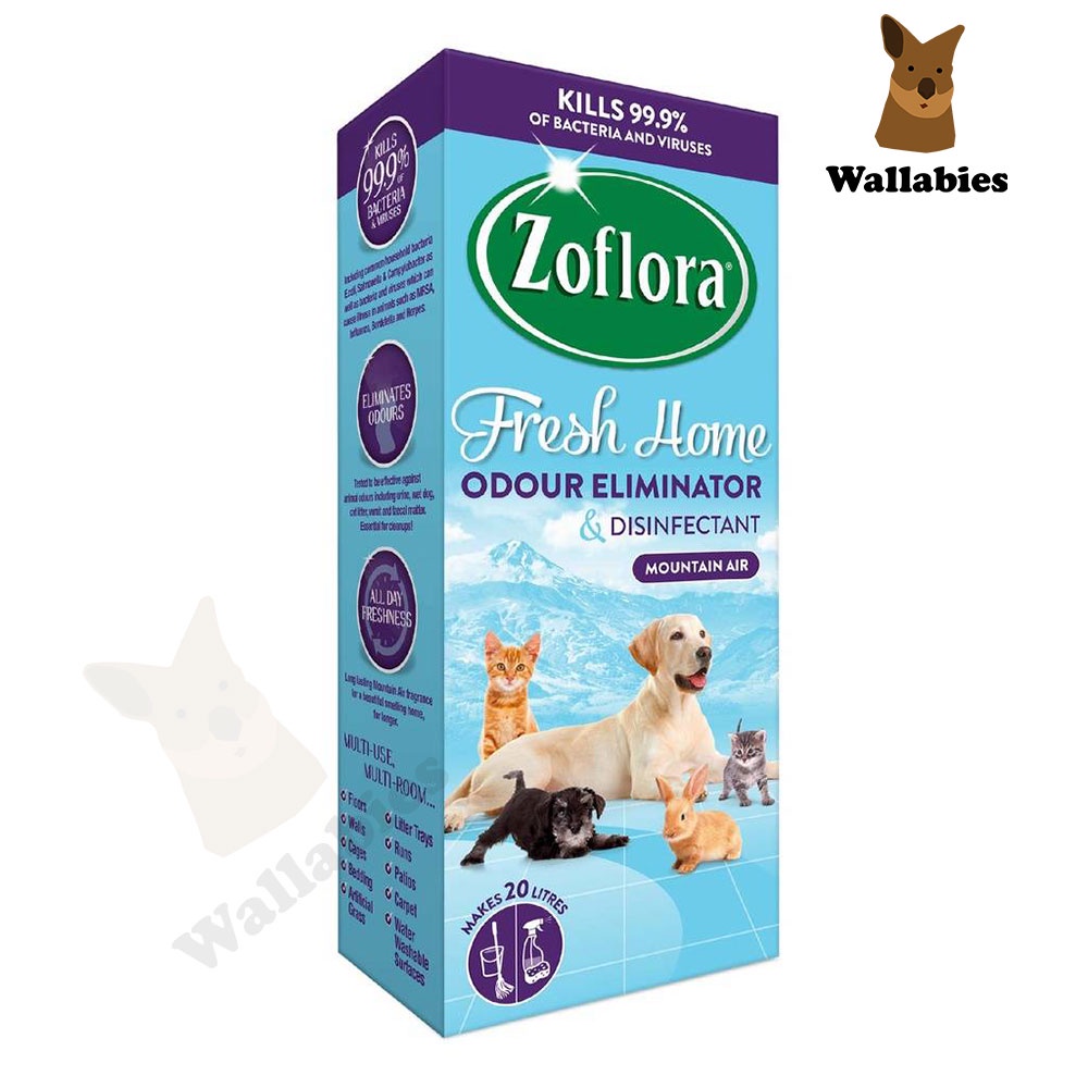 Zoflora (500ml.) น้ำยาฆ่าเชื้ออเนกประสงค์ โซฟลอรา กลิ่นเฟรชโฮม เมาท์เทนแอร์