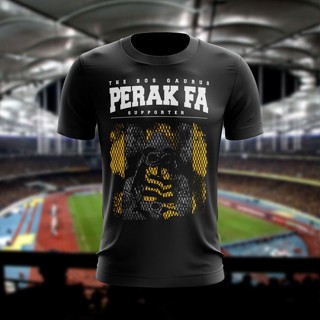 เสื้อยืดผ้าฝ้าย เสื้อยืดพิมพ์ลายพรีเมี่ยม เสื้อยืด ผ้าฝ้าย 100% พิมพ์ลาย Perak Fa Comrades