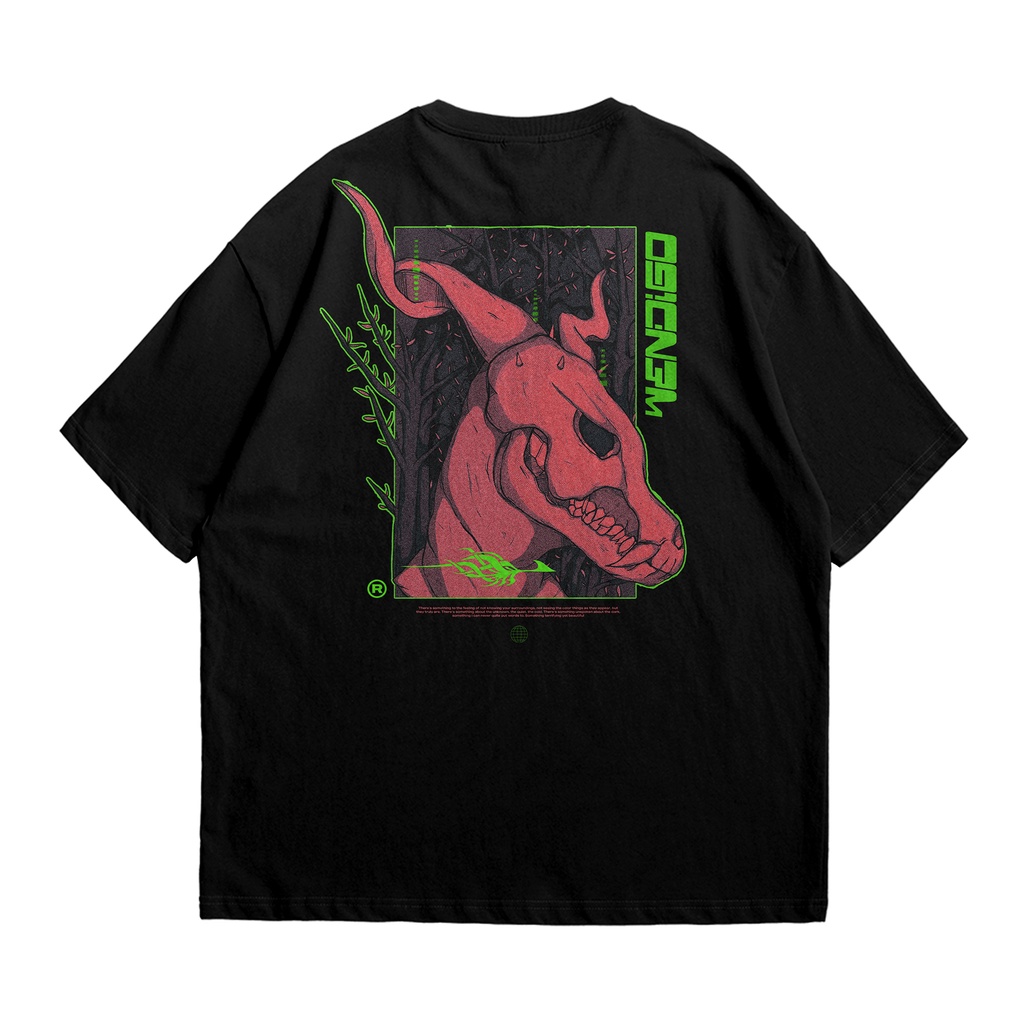 จอห์นสัน | เสื้อยืดสีดํา Wendigo