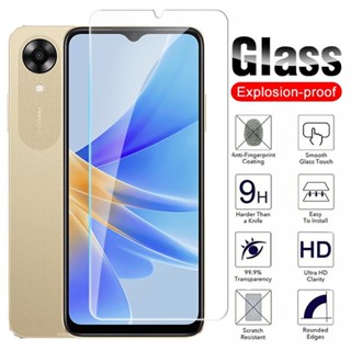 ฟิล์มกระจกนิรภัยกันรอยหน้าจอ 9H สําหรับ Oppo A17K OppoA17K A 17K