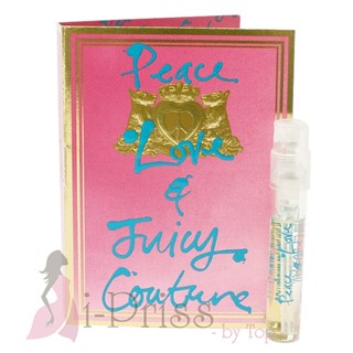 Juicy Couture Peace Love &amp; Juicy Couture (EAU DE PARFUM) 1.5 ml.