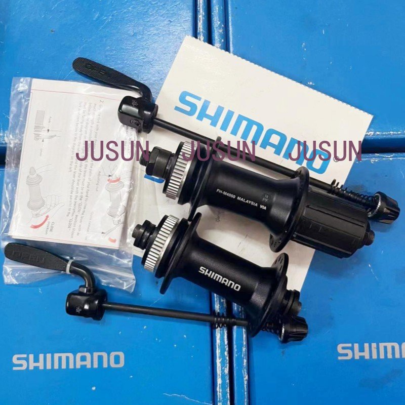 Shimano Alivio M4050 HB-M4050 FH-M4050 32Holes MTB จักรยานCentrelock Disc Hub พร้อม Q/R Skewer สีดํา