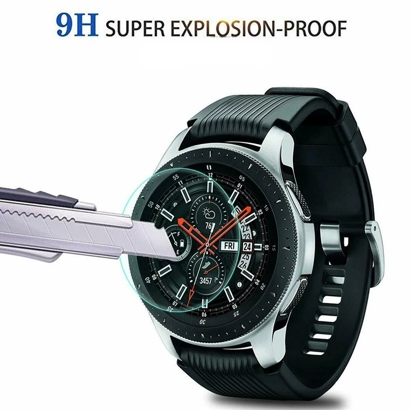ฟิล์มกระจกนิรภัยกันรอยหน้าจอ 9H สําหรับ Samsung Galaxy Watch 4 40 44 มม. Samsung Watch4 Classic ราคา ถูกที่สุด ดีลบีเคเค แกลเลอรีภาพที่ 3