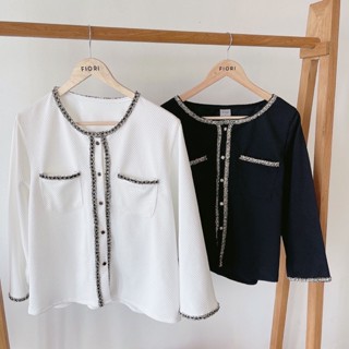 เสื้อแขนยาว//สาวอวบ//ส่งฟรี//Fiori