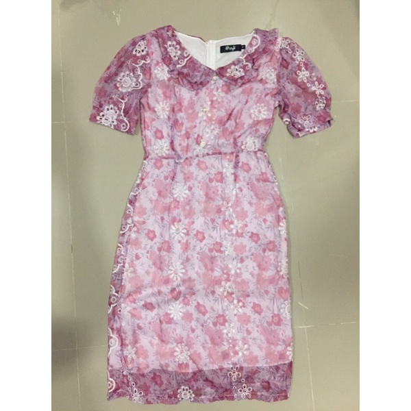 ชุดเดรสลูกไม้ AP Style ไซร์ S🌺