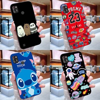 เคสซิลิโคนนิ่ม ลายการ์ตูนอนิเมะ หลากสี สําหรับ Tecno POP 4 pro