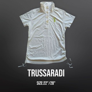 เสื้อtrussaradiแท้100% เสื้อกอลฟ์ เสื้อกีฬา เสื้อแบรนด์เนมแท้