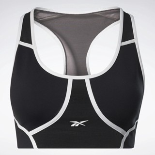 Reebok สปอร์ตบรา เสื้อผ้ากีฬา OL SportBra Lux Racer CB H51697 BK (1390)