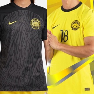 เสื้อกีฬาแขนสั้น ลายทีมชาติฟุตบอลชั้นนํา มาเลเซีย 2022-23 ชุดเหย้า สําหรับผู้ชาย