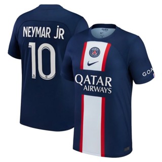 球衣衣服男士球 PSG HOME 2022 2023 PLUS NAMSET NEYMAR JR 10 NEW GRAD