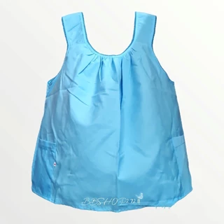 เสื้อคอกระเช้าสีคอถักคุณยาย แขนกล้ามสายเดี่ยว เนื้อดีสีสวย