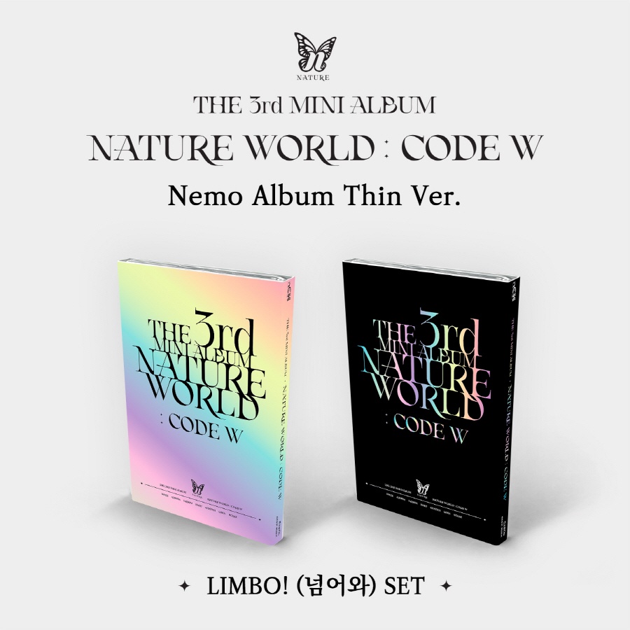 (NEMO THIN Album) NATURE - 3RD MINI ALBUM [NATURE WORLD CODE W]