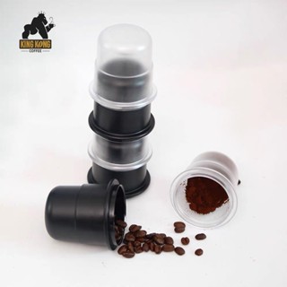 ถ้วยโดส กระบอกโดส ตวงเมล็ดกาแฟ รองผงกาแฟไม่ให้หก 58MM Coffee Dosing cup PC