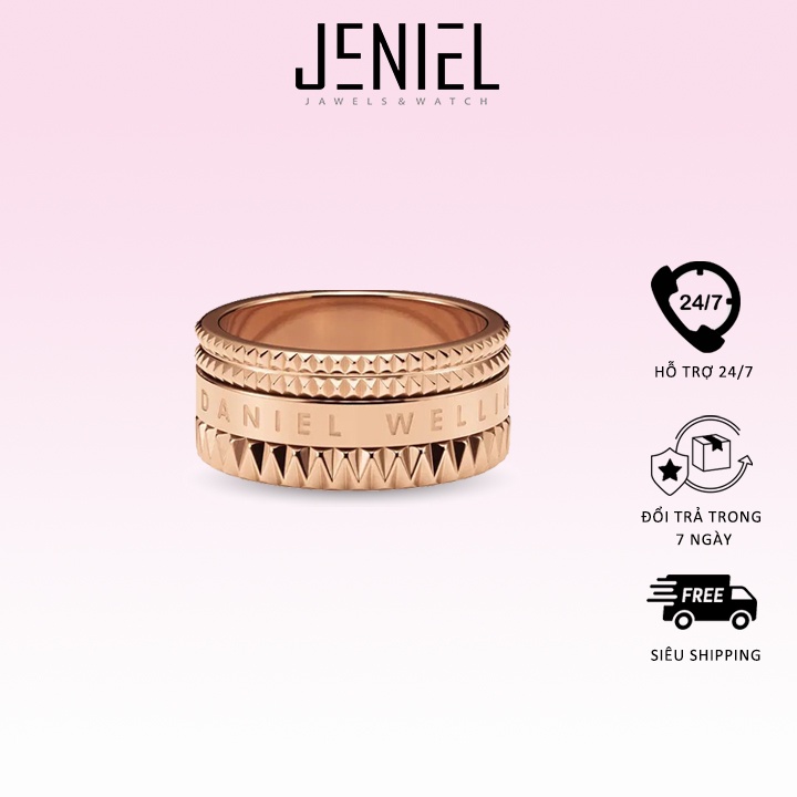 แหวน Elevation Daniel Wellington สีโรสโกลด์