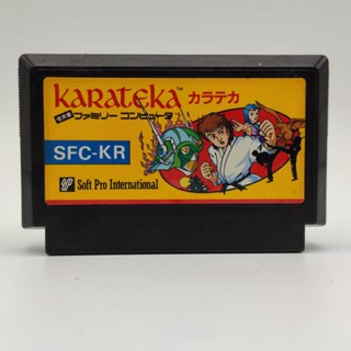 KARATE เล่นได้ ตลับแท้ Famicom FC