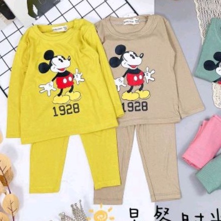[1Y-6Y] ชุดนอนเด็ก HM จีบเด็กผู้หญิง
