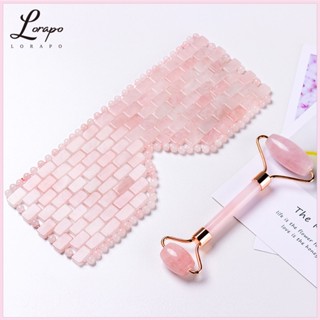 Natural Jade Eyelid Powder Crystal Eye Mask Jade Facial Skin Care Massage Eye Mask Sleep Eye Mask Rose Quartz Ice Massag