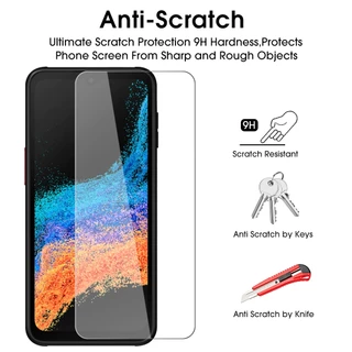 สําหรับ Samsung Galaxy Xcover 6 Pro 5 4 4S 9H HD Full Clear กระจกนิรภัยป้องกันหน้าจอ Guard