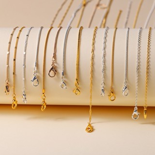 St.kunkka 1 ชิ้นสร้อยคอโลหะผสมจี้ง่ายโซ่ DIY สำหรับผู้ชายและ…