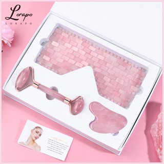 Natural Jade Eye Mask Rose Quartz Jade Eye Mask Facial Massager Natural Stone Cold and Hot Compress Treatment Sleep Eye