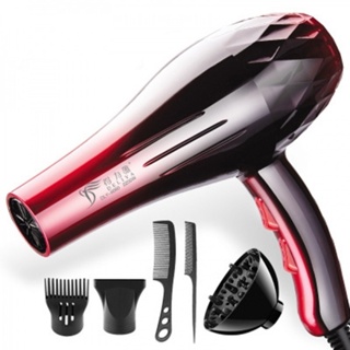 ไดร์เป่าผม 8080 2200W Hair dryer (ปรับความร้อน&amp;แรงลมได้) พกพา ไดร์เป่าผม ร้อนเร็ว ลมแรง รุ่น DLY- 8080