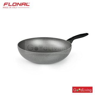 FLONAL  กระทะทรง Wok ขนาด 28 CM รุ่น Mineralite Induction/FN-WK28-MI