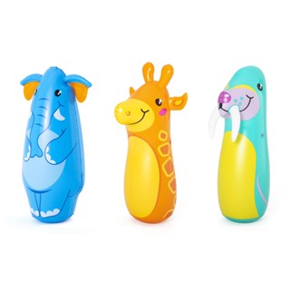 Bestway(เบสเวย์) ล้มลุกเป่าลม 89cm Animal Bop Bags Toy Smart