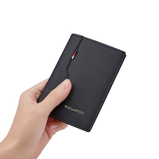 Leather seat Slim Wallet men&amp;#39;s wallet Mini Wallet short vertical casual men&amp;#39;s wallet card holder Coin Purse port