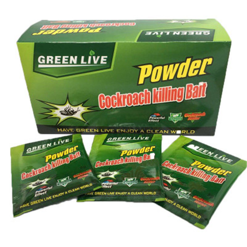 Green Leaf Powder Cockroach Killing Bait – PESY