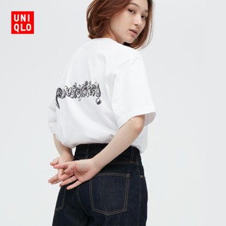 Uniqlo (UT) NYC POP ICONS เสื้อยืดลําลองสําหรับผู้ชาย/ผู้หญิง แขนสั้น พิมพ์ลาย (UT) 453489 Uniqlo