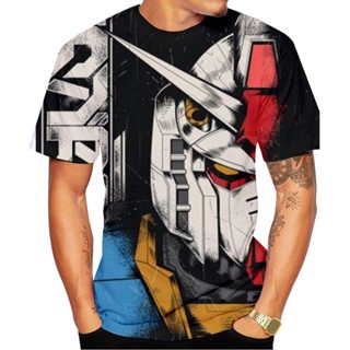 T-shirt Mobil Suit Gundam สีขาว Size M L XL