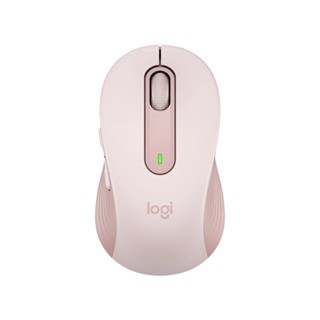 Logitech M650 สีชมพู Signature Wireless Mouse เม้าส์ไร้สายเสียงคลิกเบา