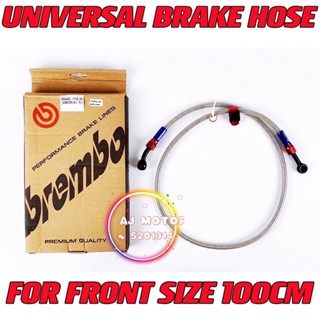 Universal สายเบรกหน้า 100 ซม. MINYAK 150 มล. สําหรับ YAMAHA HONDA SYM BENELLI PIPE OIL LC135 V8 FI RSX150 CBR150R R15M