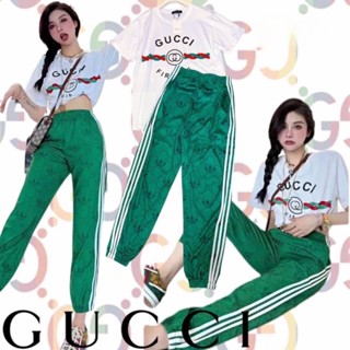 ชุดเซ็ต Gucci เสื้อยืดแขนสั้น + กางเกงขายาว