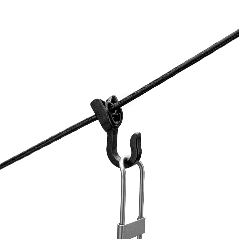 Naturehike ราวตากผ้า แขวนเสื้อผ้า แบบเชือก หัวเข็มขัด ตะขอ สำหรับตั้งแคมป์ กลางแจ้ง เดินทาง กลางแจ้ง - รูปที่ 7