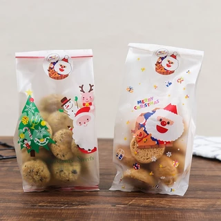 [ถูกสุด ส่งไว!!] (50ใบ/แพ็ค) ถุงขยายข้างมี 2 ไซส์ ลายน่ารัก สำหรับคุกกี้หรือขนมต่างๆ