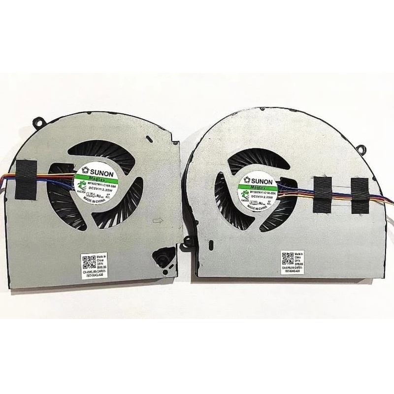 ใหม่ CPU GPU Cooler พัดลมสําหรับ Dell Alienware 17 R4 R5 P31E แล็ปท็อป Cooling Pad 0FRPY8 0FJ5DK 0TG