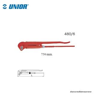 UNIOR 480/6 จับแป๊ป 2 ขา 1" (480)